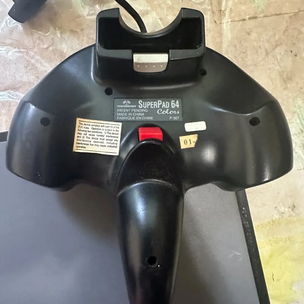 Super Pad 64 Black Game Controller Nintendo N64 Console Game System Performance